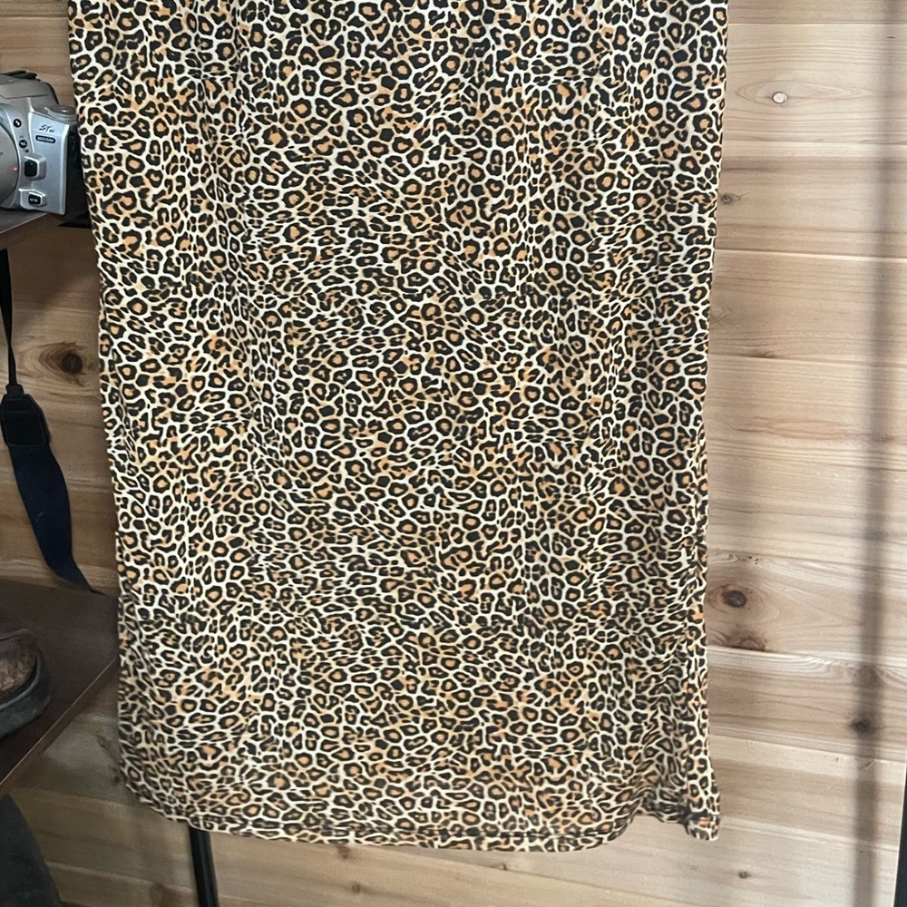 AFRM Tan Pencil Midi Skirt for Cocktail - Picture 2 of 6